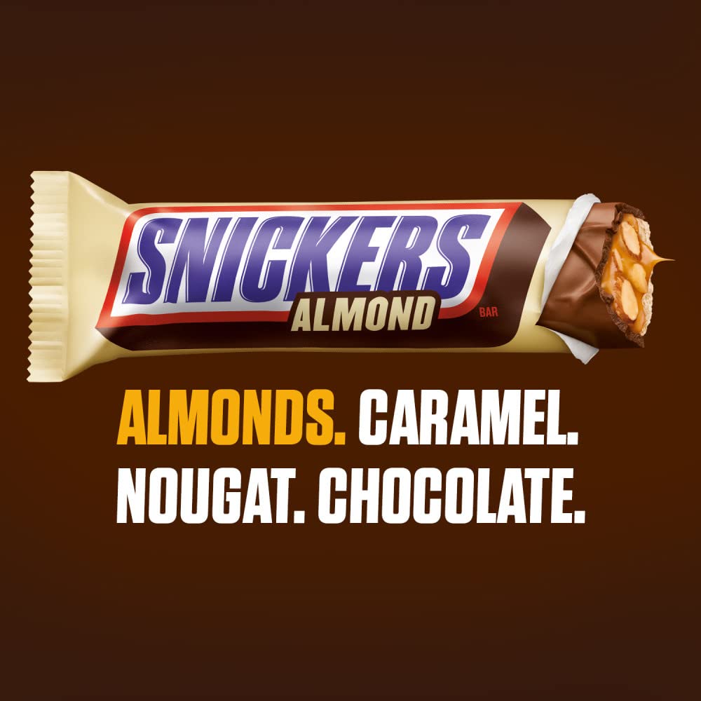 Snickers Almond Chocolate Bar 24 ct.