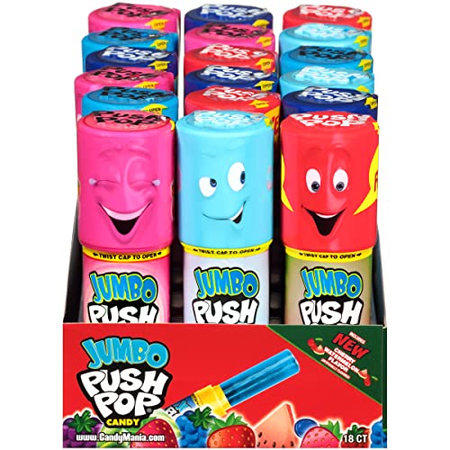 Push Pop Jumbo 18 ct.