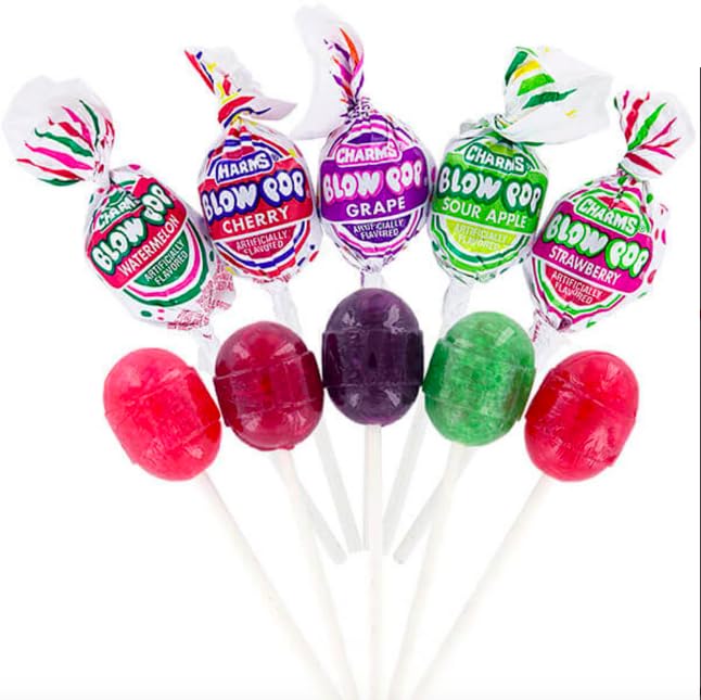 Charms Blow Pops Assorted 100 ct.