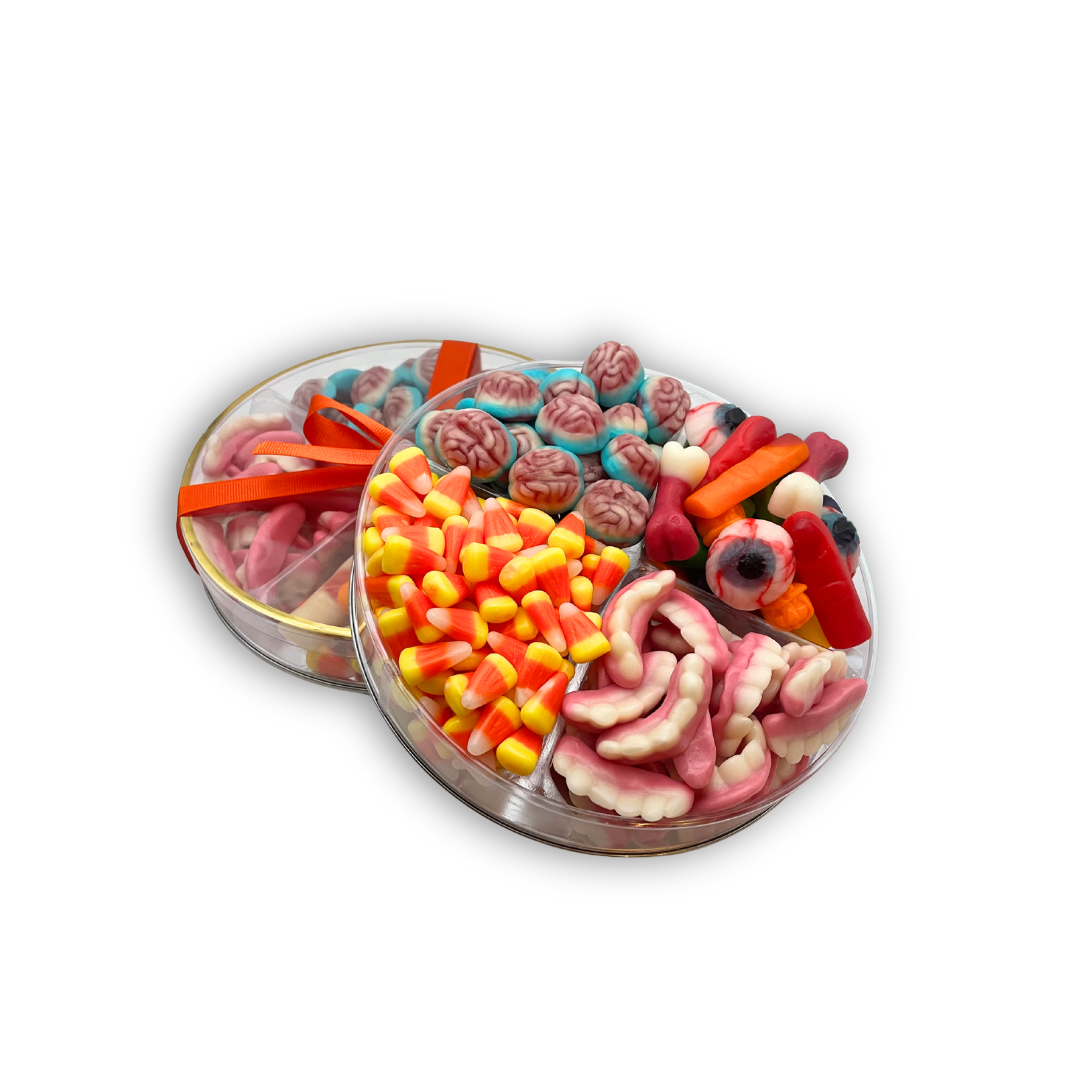 Trick-Or-Treat Halloween Candy Tray