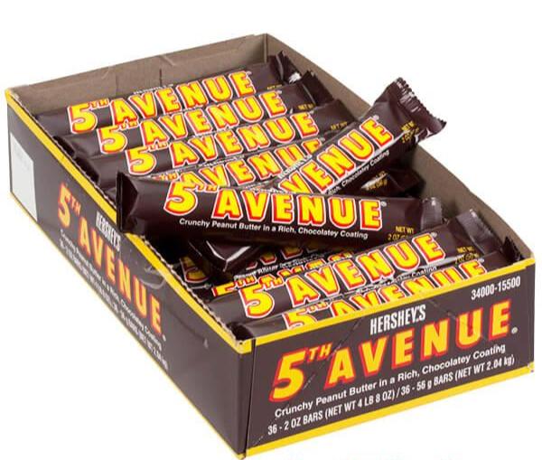 5th Avenue Candy Bars 18 ct. - Novelty | Sugar Bear Candy