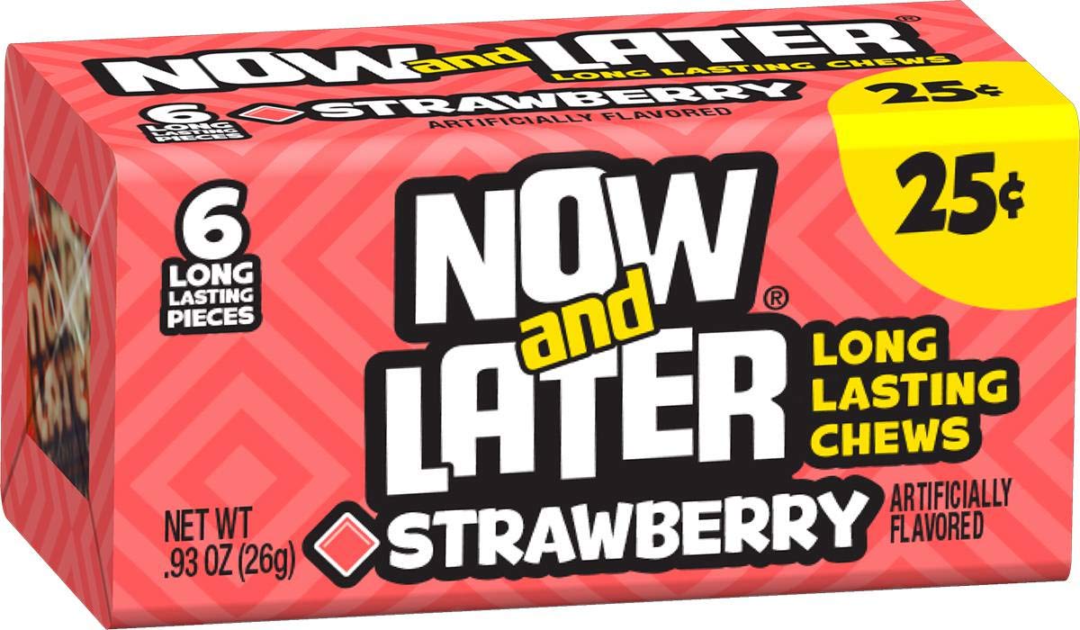 Now and Later Strawberry  24 ct.