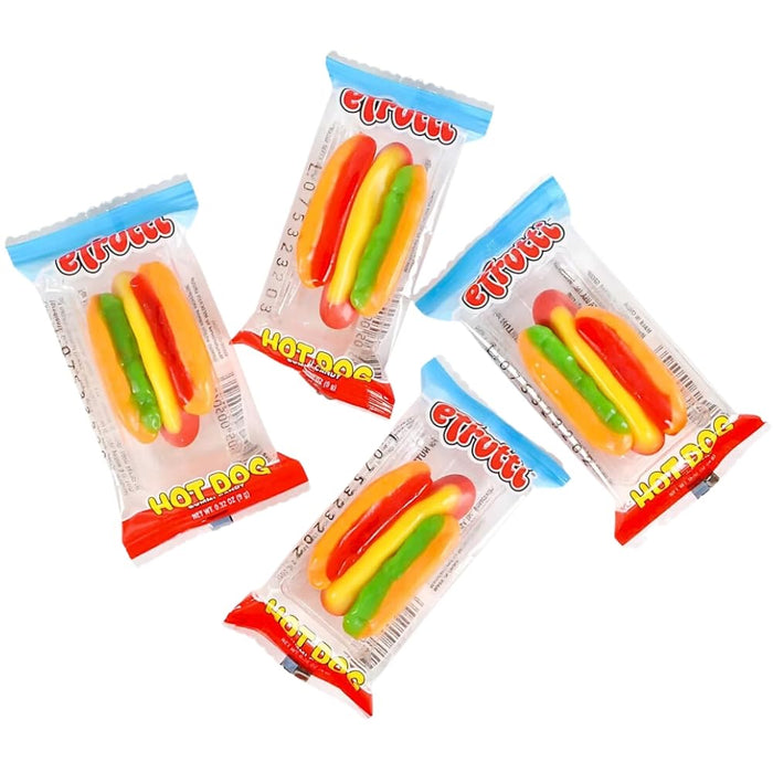 e.frutti Gummy Hot Dogs 60 ct.