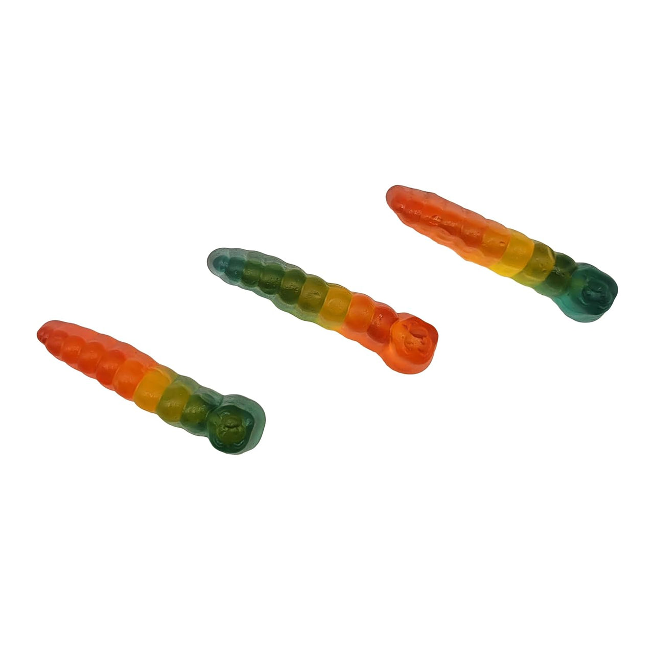 Haribo Rainbow Gummi Worms Candy Peg Bag 5oz. 12 ct.