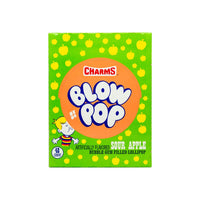 Thumbnail for Charms Sour Apple Blow Pops 48 ct.