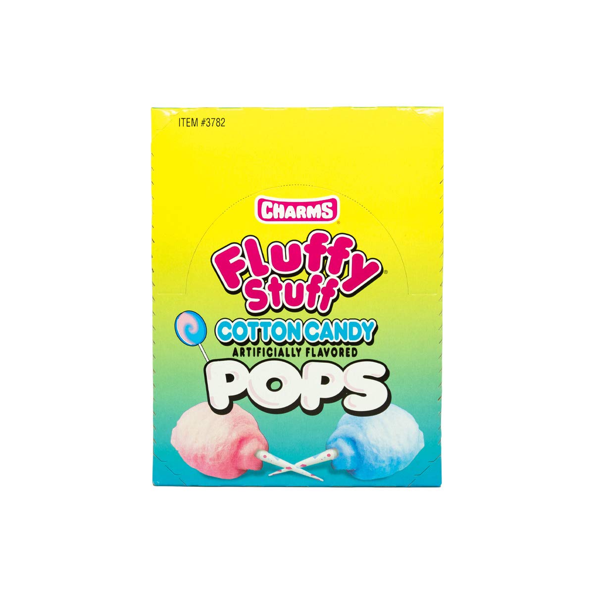 Charms Cotton Candy Flat Pop 48 ct.