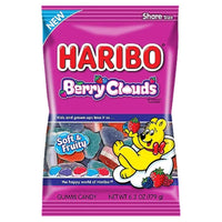 Thumbnail for Haribo Berry Clouds Gummi Candy Peg Bag 4.1oz. 12 ct.