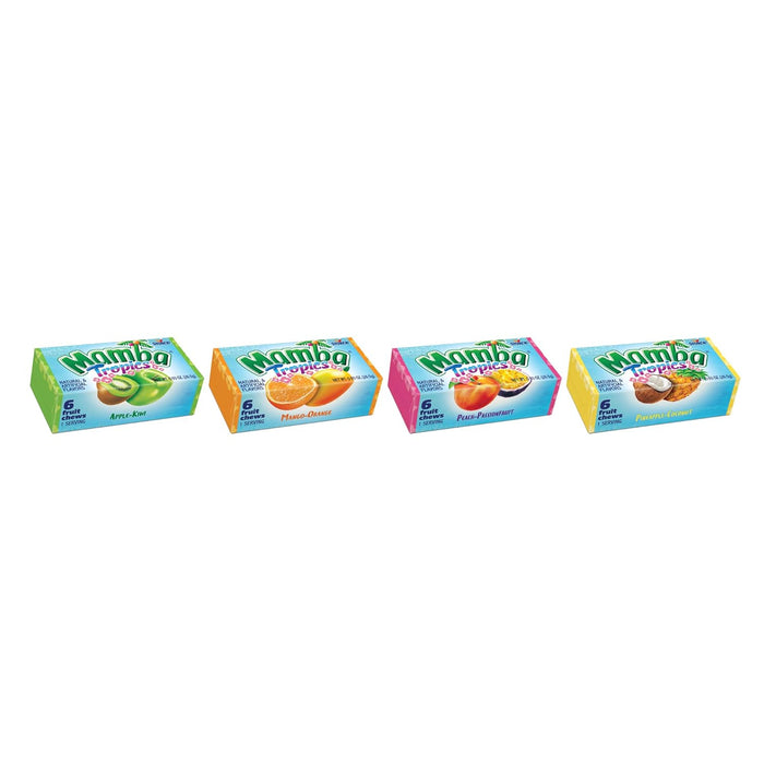 Mamba Tropics Fruit Chews Candy 48 ct.