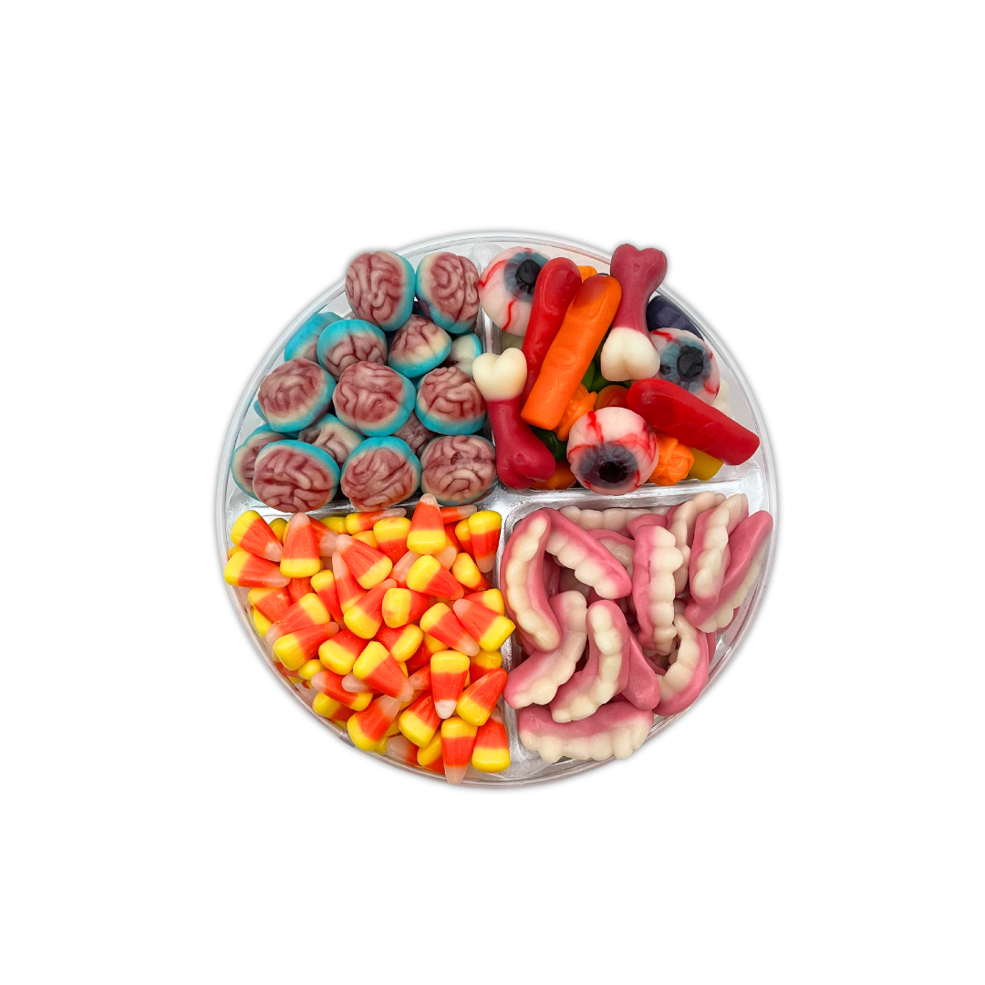 Trick-Or-Treat Halloween Candy Tray