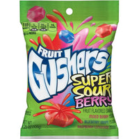 Thumbnail for Gushers Super Sour Berry Fruit Flavored Snacks 8 ct.