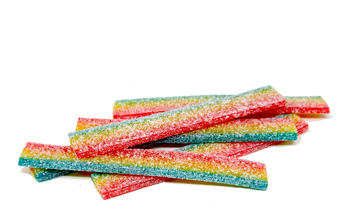 Icee Mix It Up Rainbow Sour Belts 125 ct.