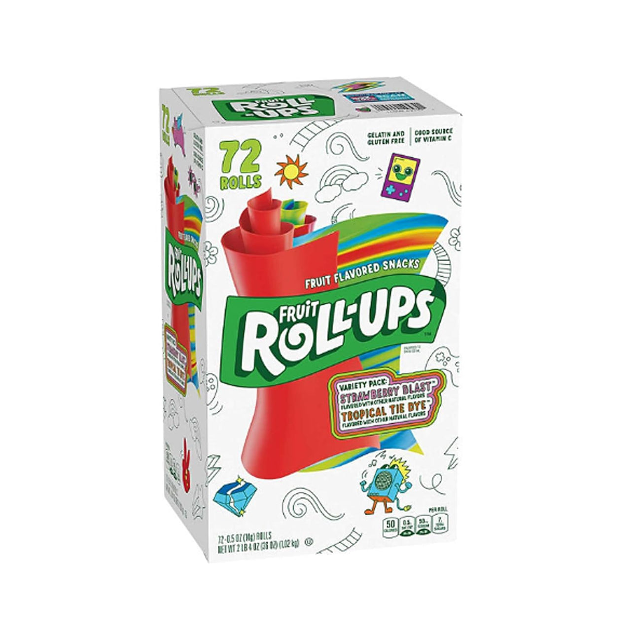 Fruit Roll Ups Variety Pack 72 ct.