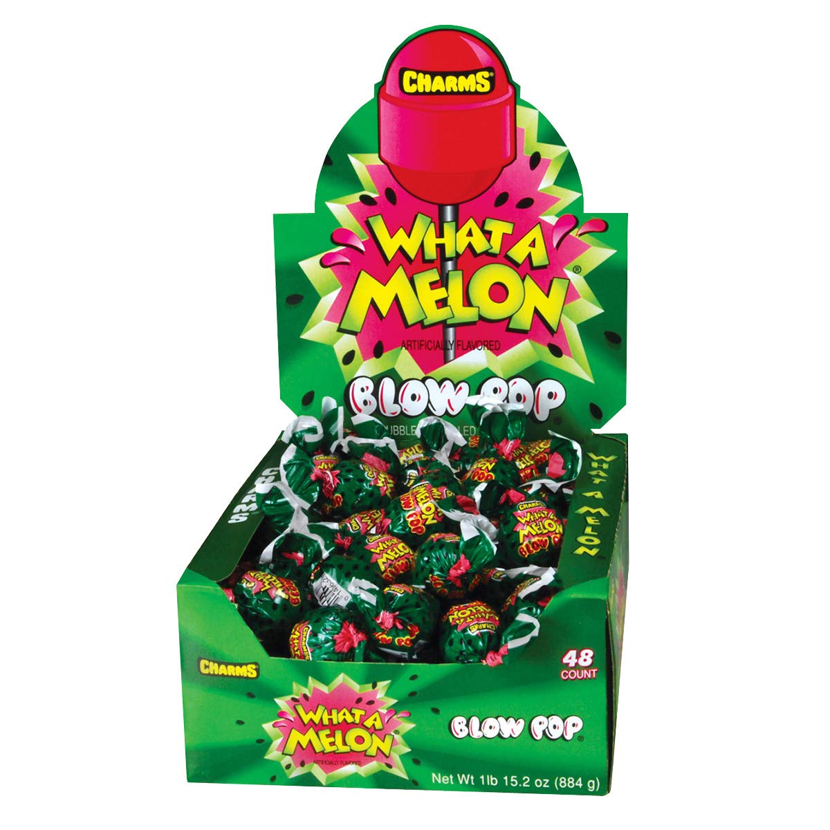 Charms Blow Pops What A Melon 48 ct.