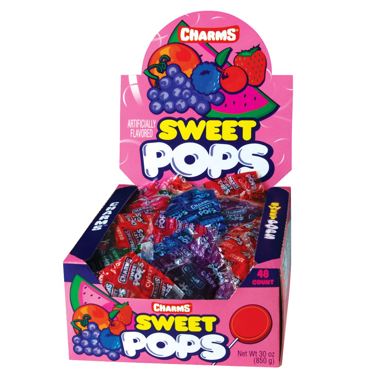 Charms Sweet Flat Pop 48 ct.