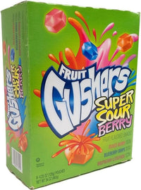 Thumbnail for Gushers Super Sour Berry Fruit Flavored Snacks 8 ct.