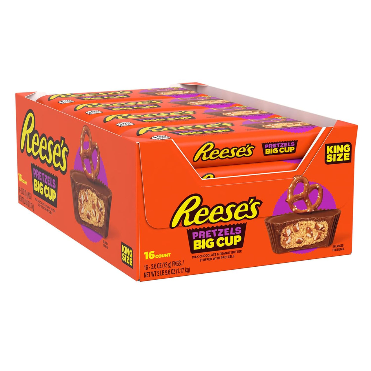 Reese's Big Cup with Pretzels King Size 16 ct.