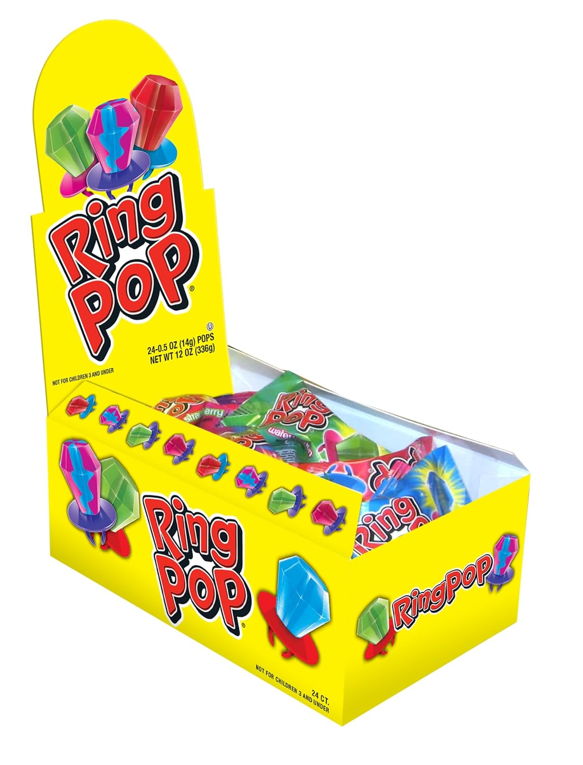 Ring Pop Assorted 24 ct.