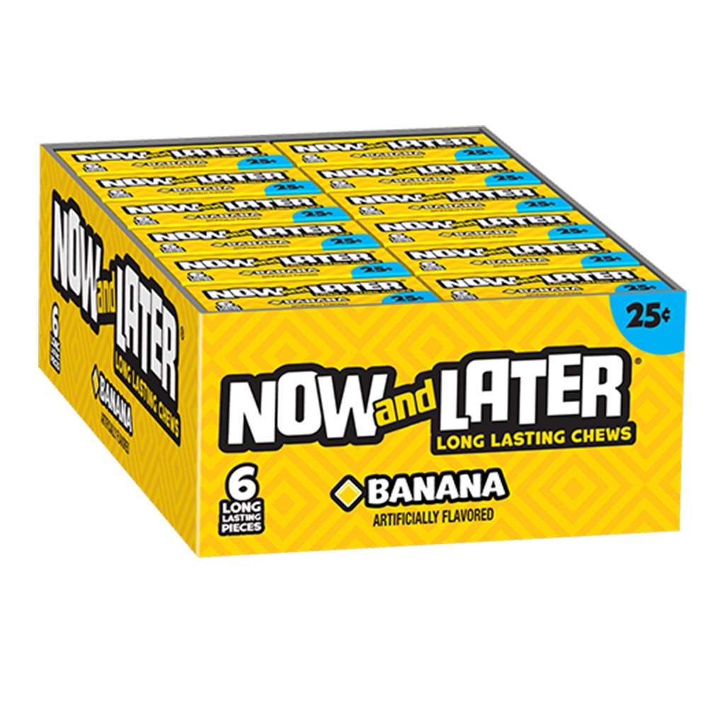 Now and Later Banana 24 ct.