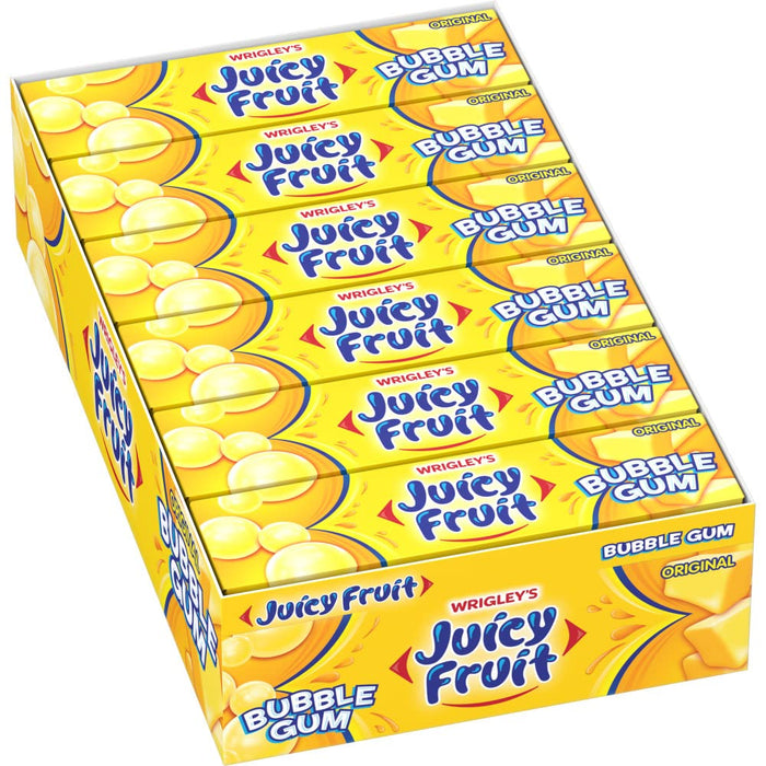 Juicy Fruit Original Bubble Gum 18 ct.