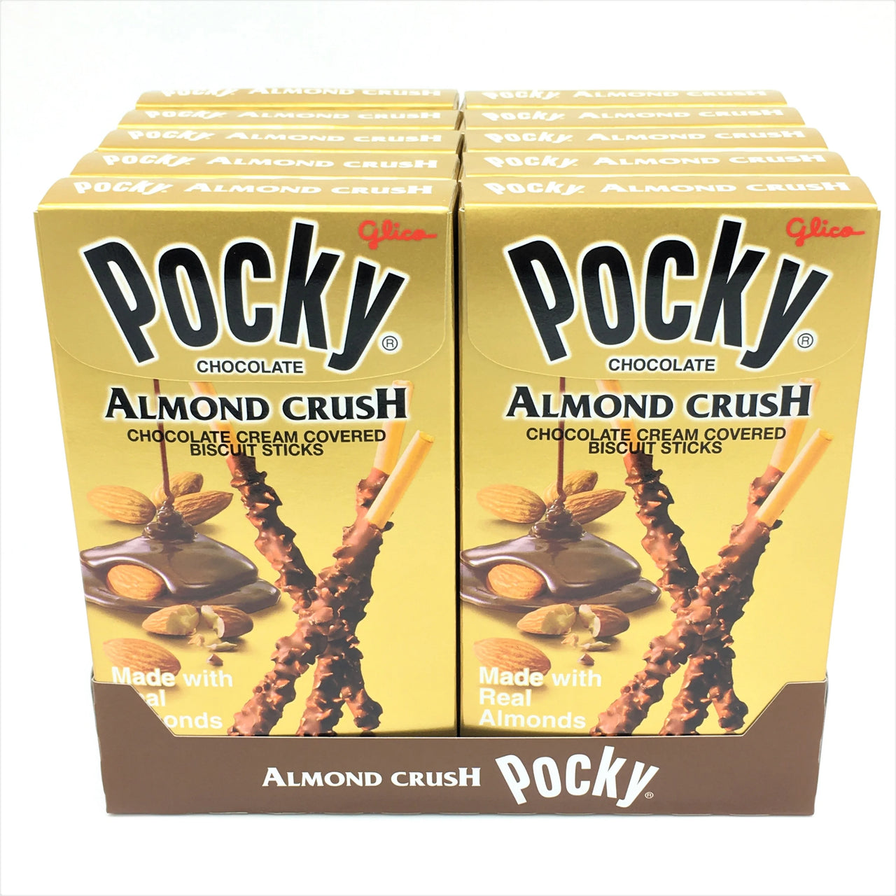 Pocky Almond Crush Cookie Sticks 10 ct.