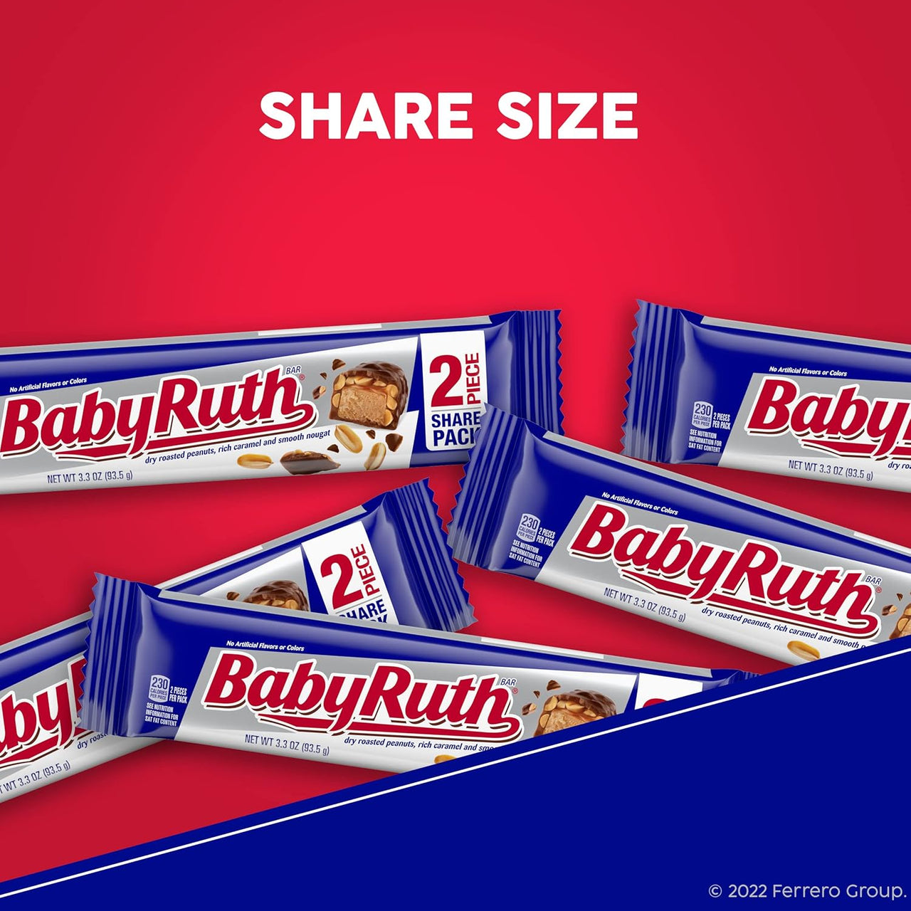 Baby Ruth Share Size Bar 18 ct.