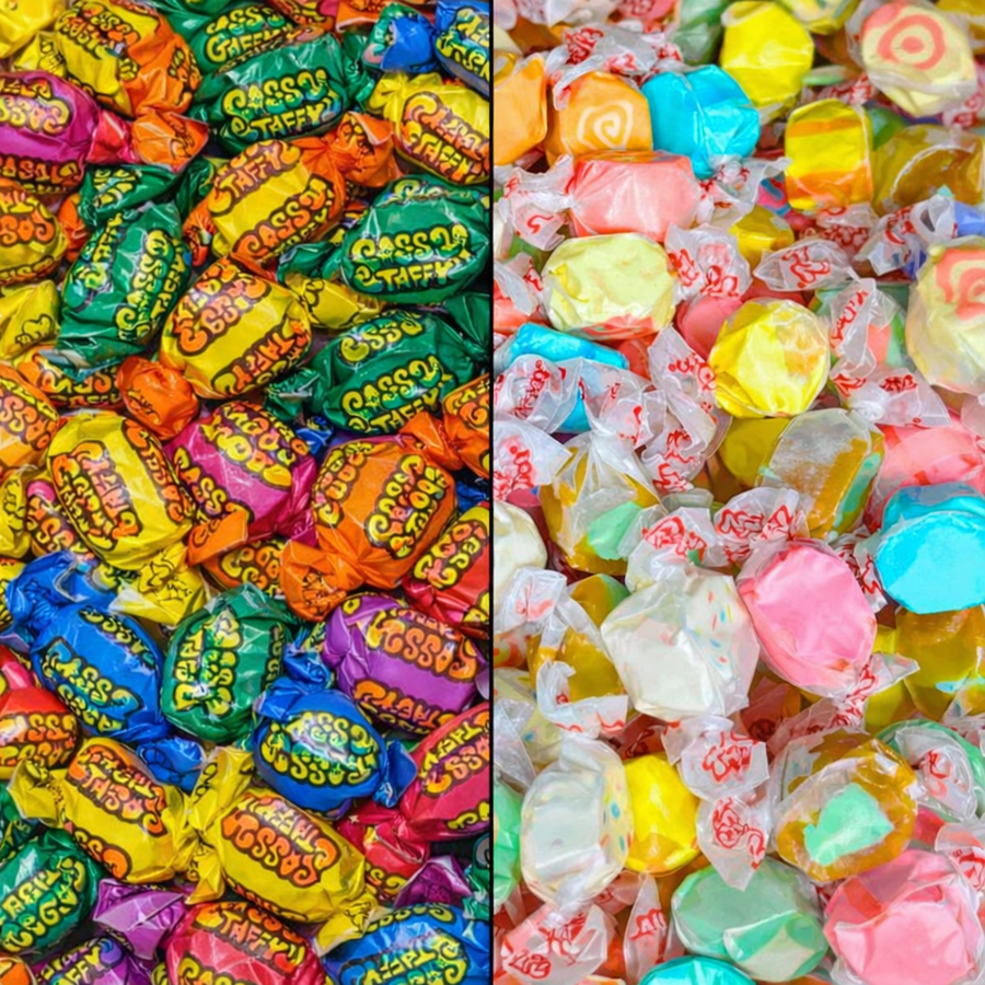 Sour Sassy Taffy & Assorted Salt Water Taffies