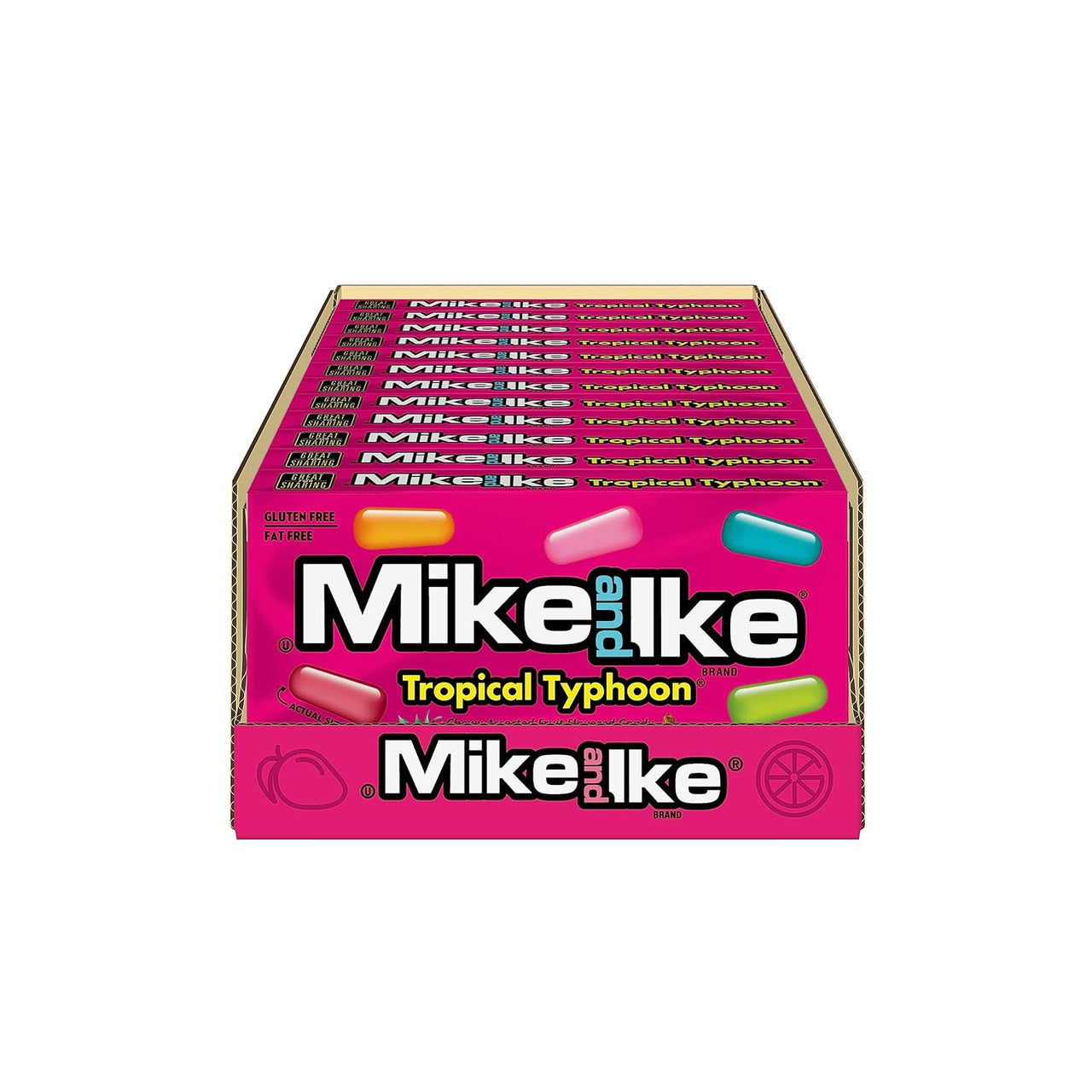 Mike & Ike Tropical Typhoon Theater Box 12 ct.