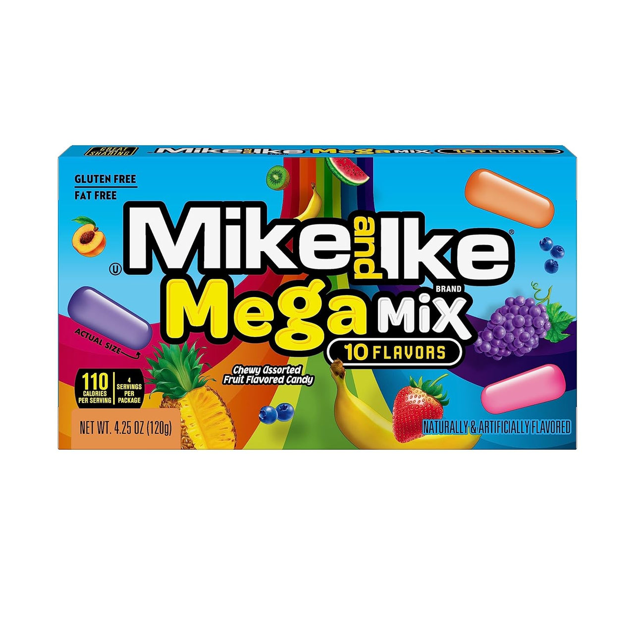 Mike & Ike Mega Mix Theater Box 12 ct.