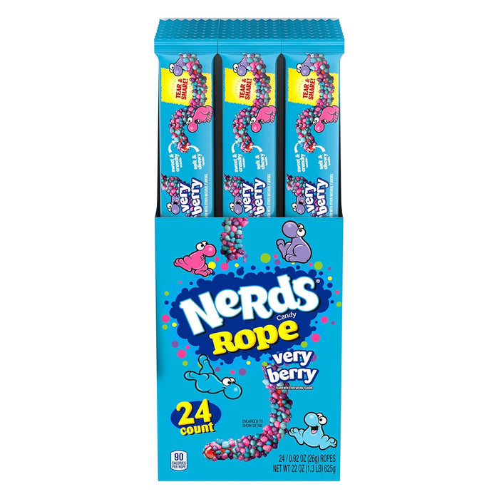 Nerds Rope Very Berry 24 ct.