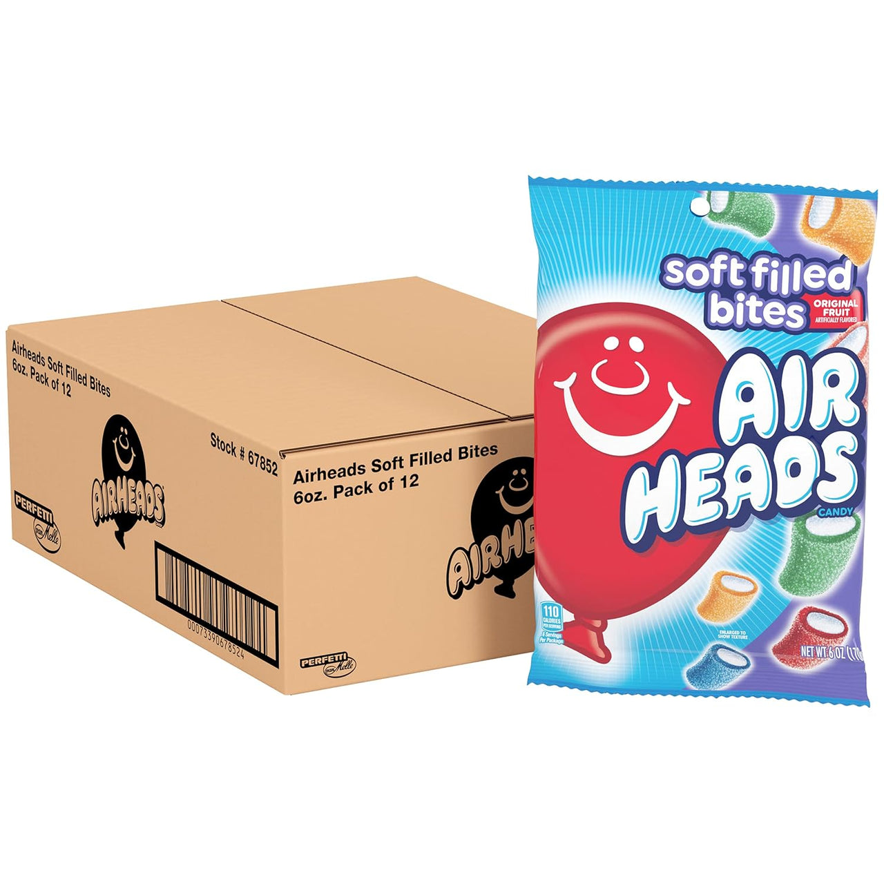 Airheads Soft Filled Bites 12 ct.