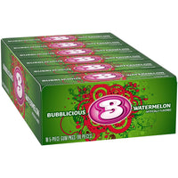 Thumbnail for Bubblicious Watermelon  18 ct.