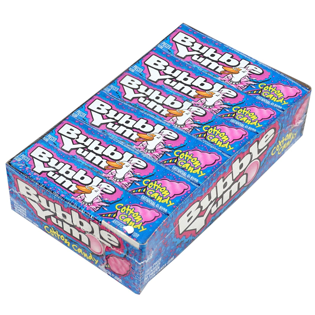 Bubble Yum Gum Cotton Candy 18 ct.