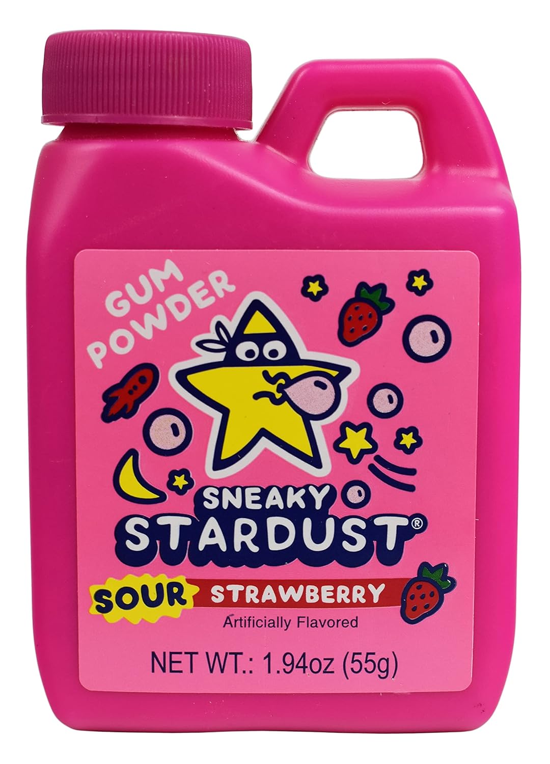 Sour Sneaky Stardust Bubble Gum 18 ct.