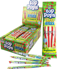 Thumbnail for Top Pops Watermelon Taffy Stixx 12 ct.