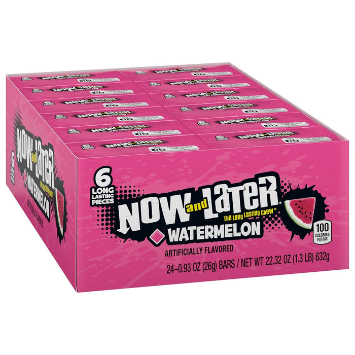 Now and Later Watermelon 24 ct.