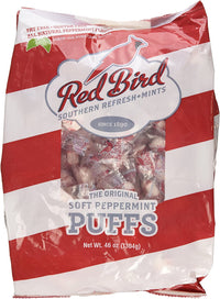 Thumbnail for Red Bird Soft Peppermint Puffs Mints 2.875 lb.