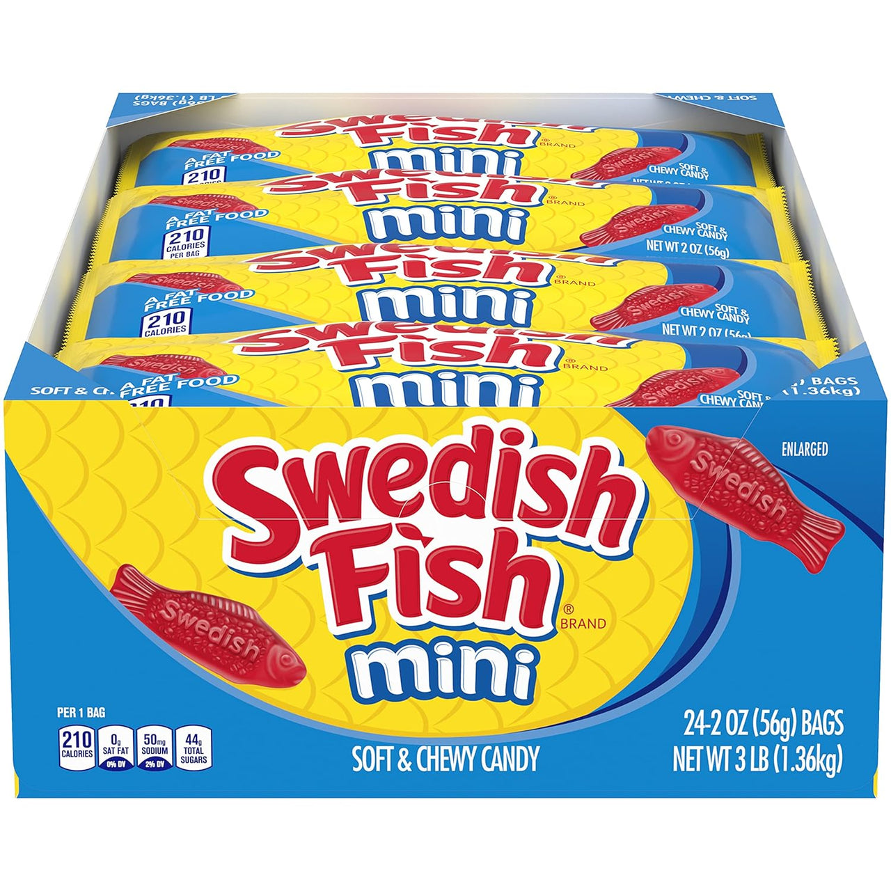 Swedish Fish Mini 2 oz Bags 24 ct.