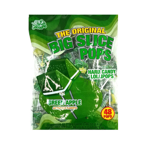 Big Slice Green Apple Pop 48 ct.