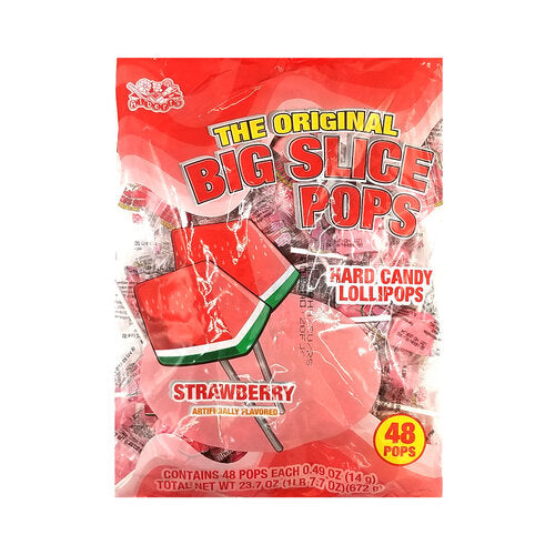 Big Slice Stawberry Pop 48 ct.