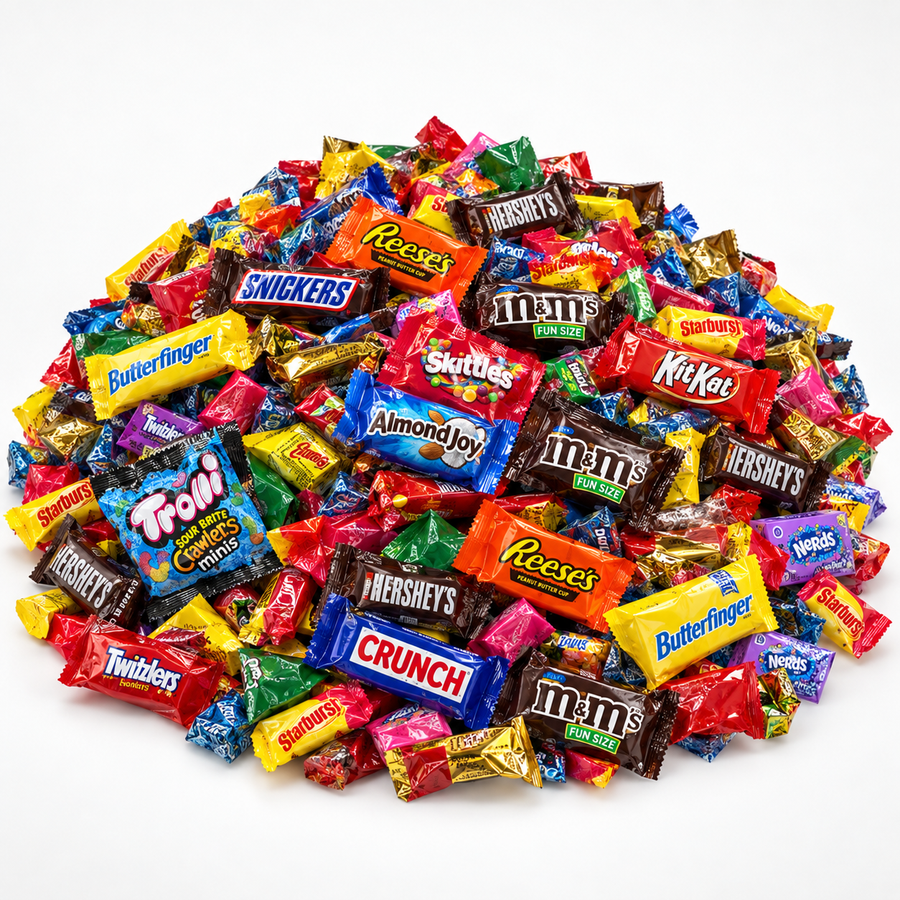 Halloween Candy and Chocolate Mix Bulk Box