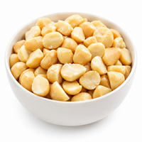 Premium Roasted & Salted Macadamia Nuts - Rich Protein-Packed Hawaiian-Style Nuts