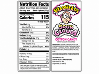 Warheads Sour Clouds Peach & Cotton Candy Gummies – 2 Pack