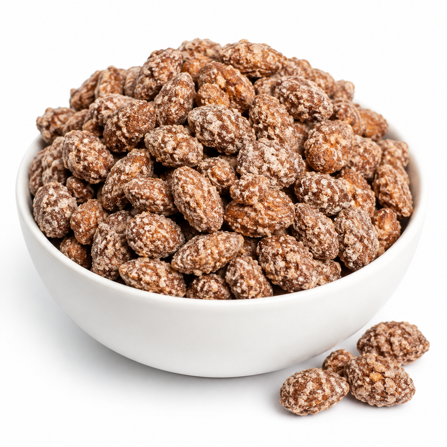 Cinnamon Glazed Almonds – Bakery-Style Sweet Roasted Nut Treat