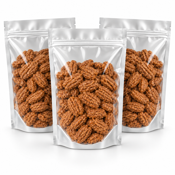 Praline Pecans – Sweet & Crunchy 3-Pack Bundle