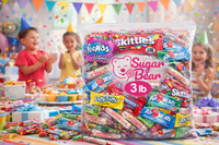 Party Favorites Classic Candy Mix, Bulk Pack of Individually Wrapped Candy for Sharing 3 LB Bag