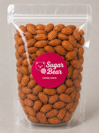 Roasted & Salted Shelled Almonds – Crunchy Premium Almond Kernels for Snacking, Baking & Healthy Trail Mixes