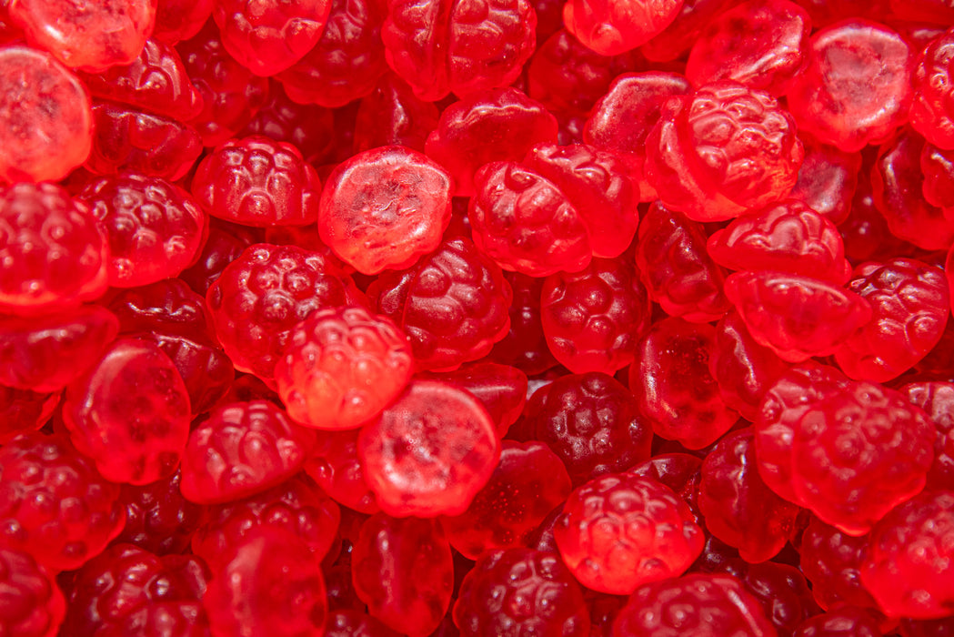 Gummy Red Raspberries