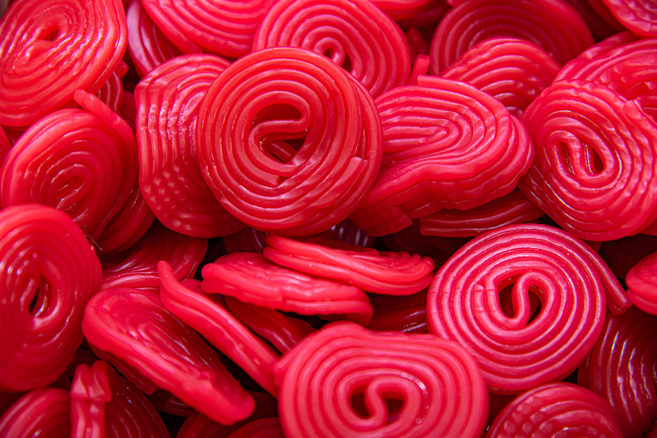 Strawberry Licorice Wheels