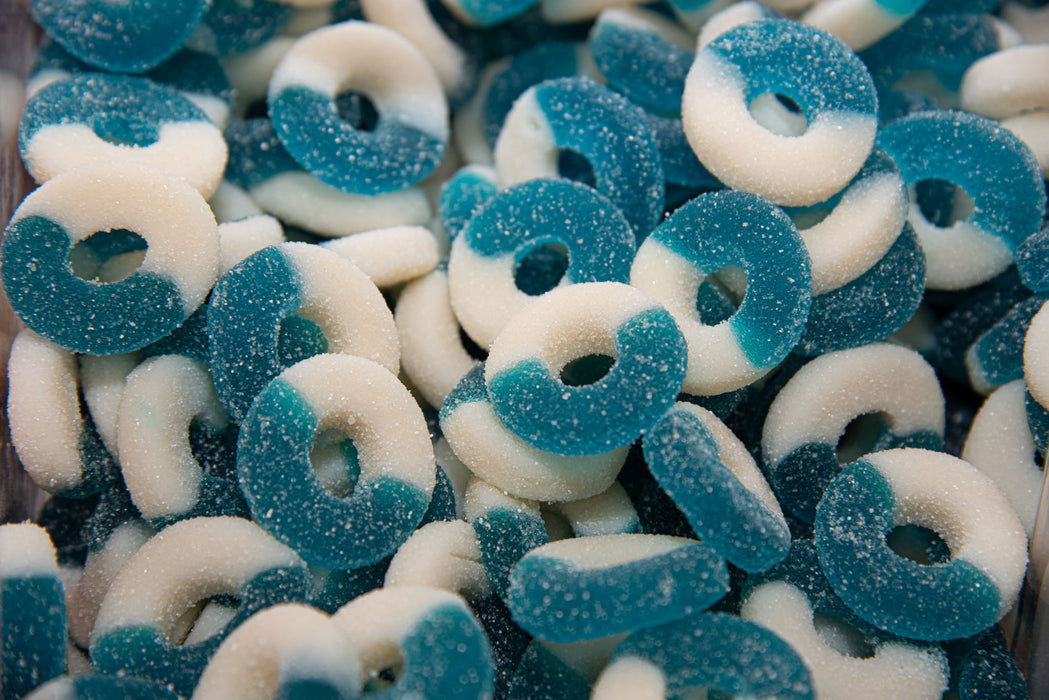 Wholesale Blue Raspberry Rings