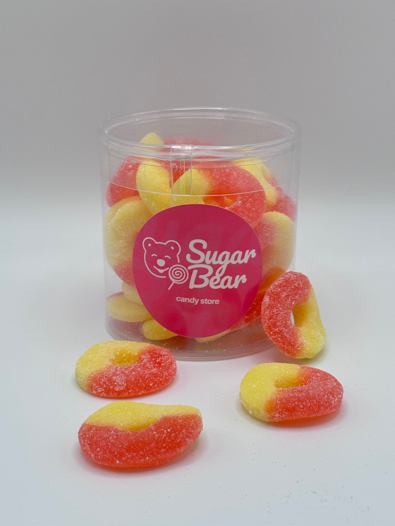 Gummy Peach Rings